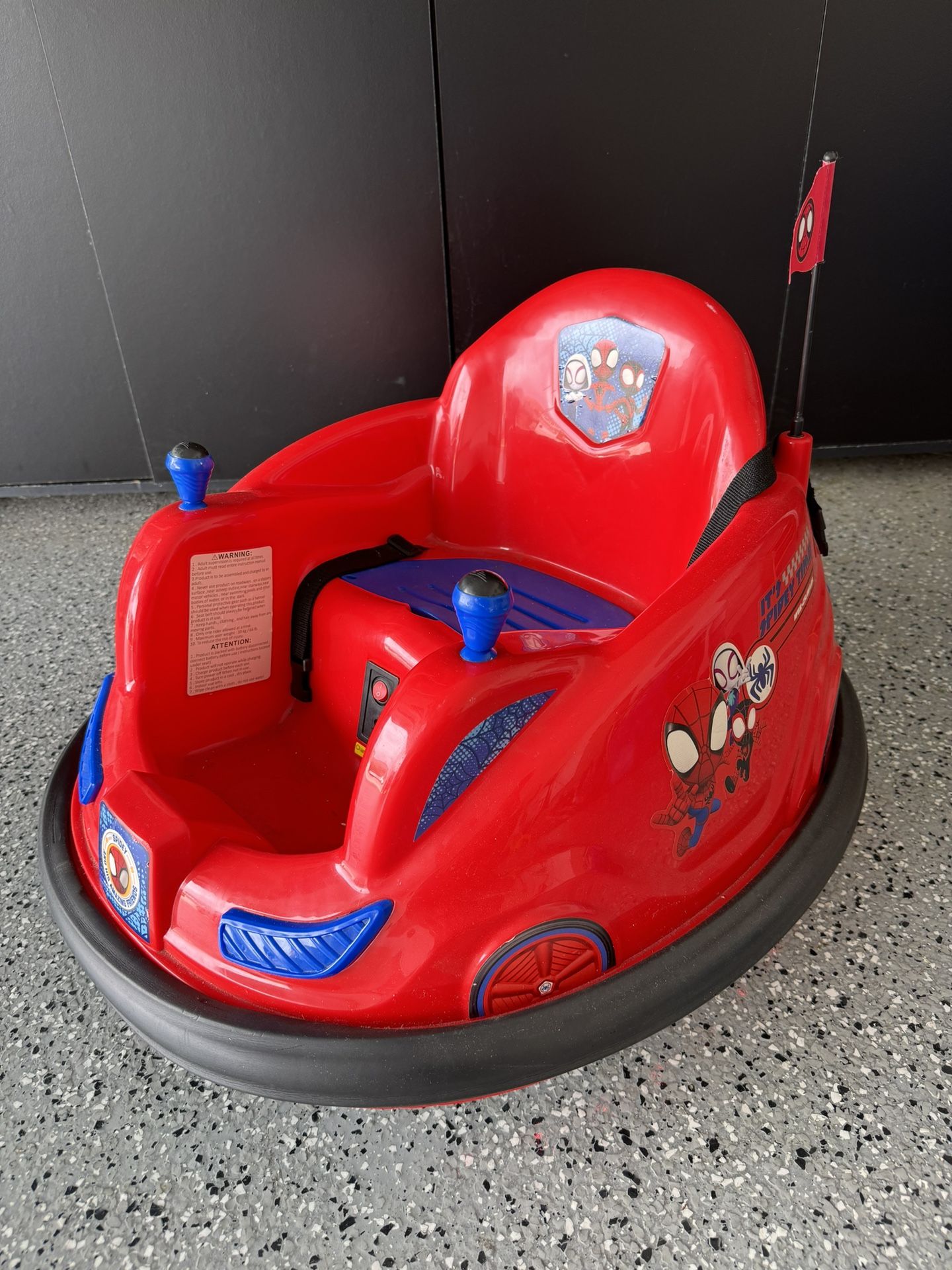 Marvel Spidey 6V Bumper Car Ride On