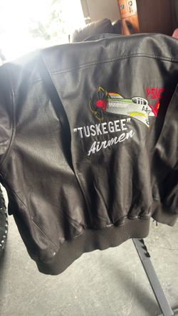 Tuskegee Leather Jacket Xl Large