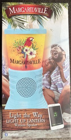 Margaritaville Light Up Lantern Wireless Speaker
