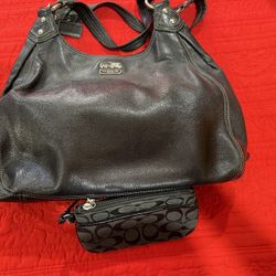 Black Genuine Coach Purse In Largo FL