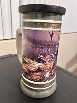 Miller 2008 Terry Redlin Collector Stein Series Leaving the Sanctuary Beer Mug
