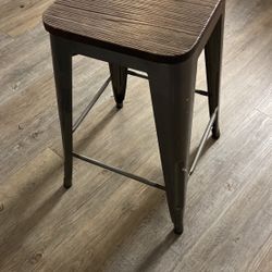 3 Iron Stools