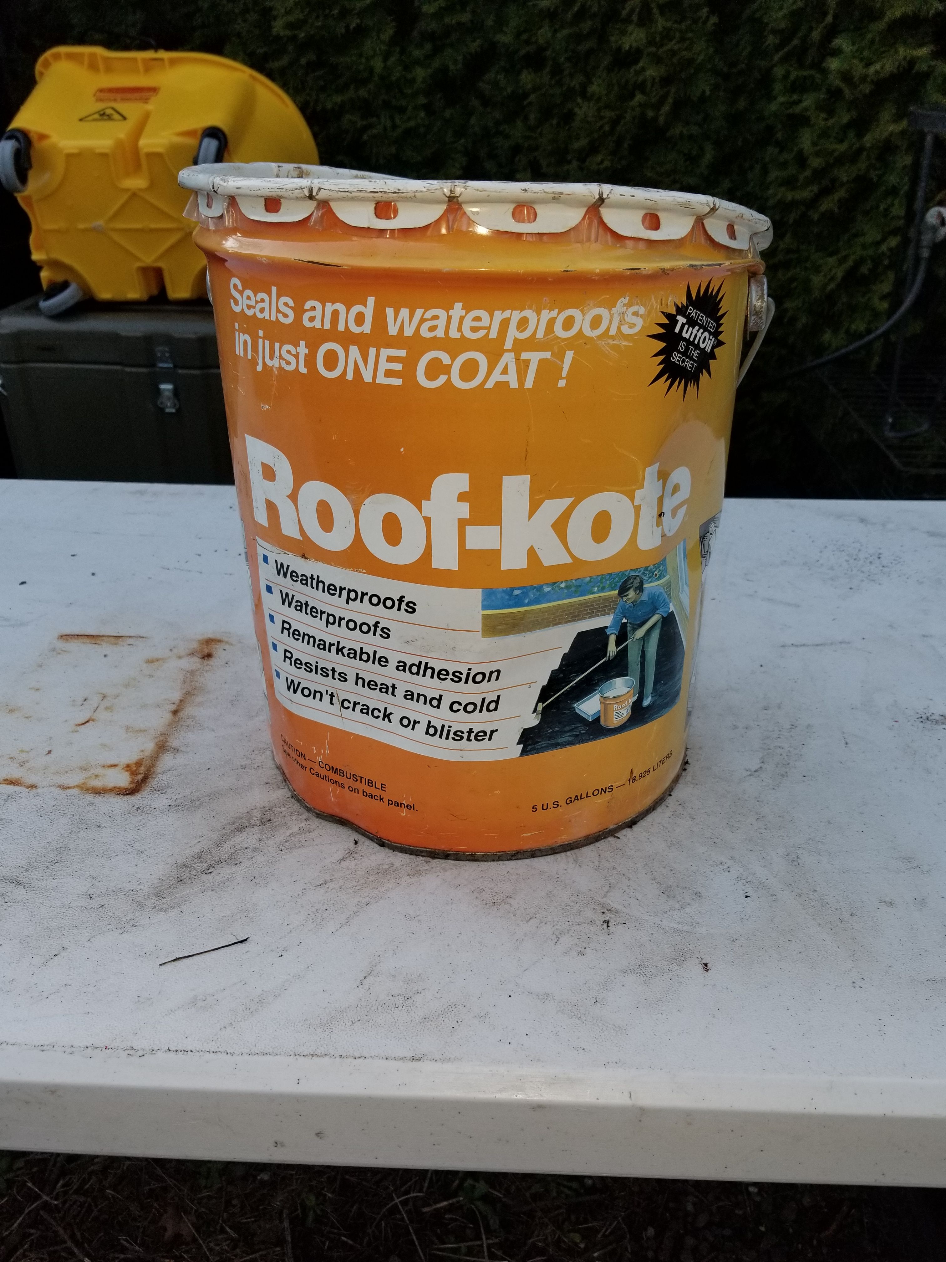 Roof-kote Roof Sealant Coating Paint - 5 Gallon Bucket