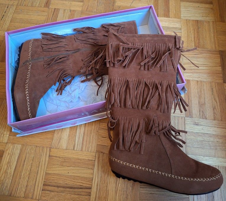 Fringed Boots