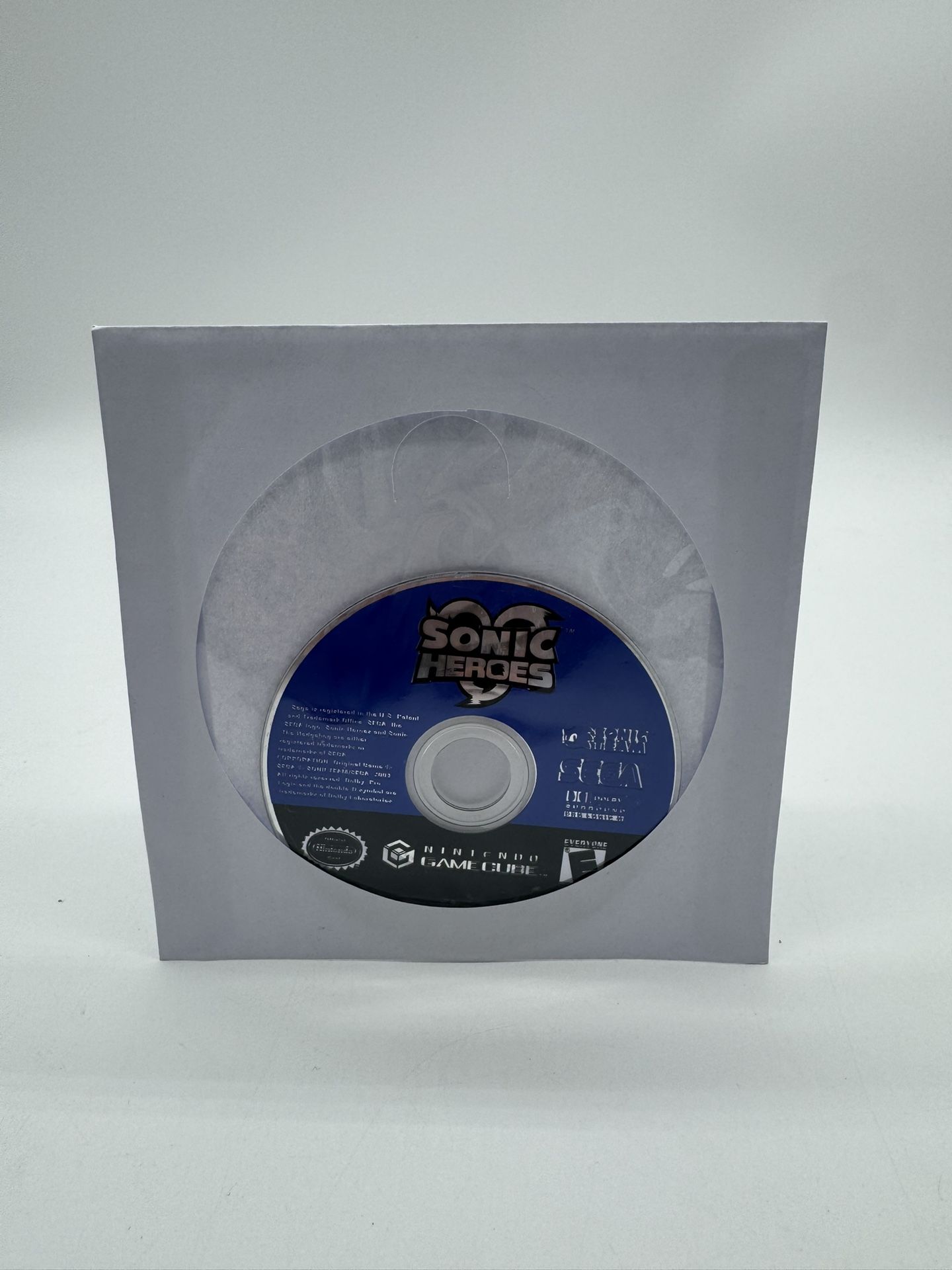 Sonic Heroes (Nintendo GameCube, 2004) Disc Only Tested Working