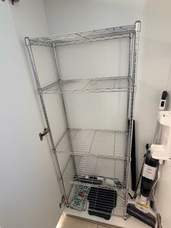 Chrome wire shelf