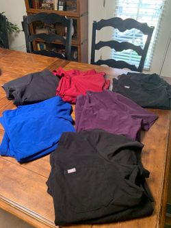 6 sets of scrubs