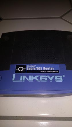 Linksys router