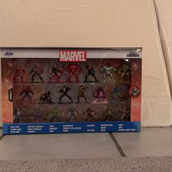 Rare Marvel Nano Die Cast Metal figure Series 6 Set Of 20