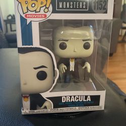 Funko Pop! figure of Dracula from the Universal Monsters series. This particular figure is #1152