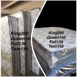Mattresses King Queen Full Twin
