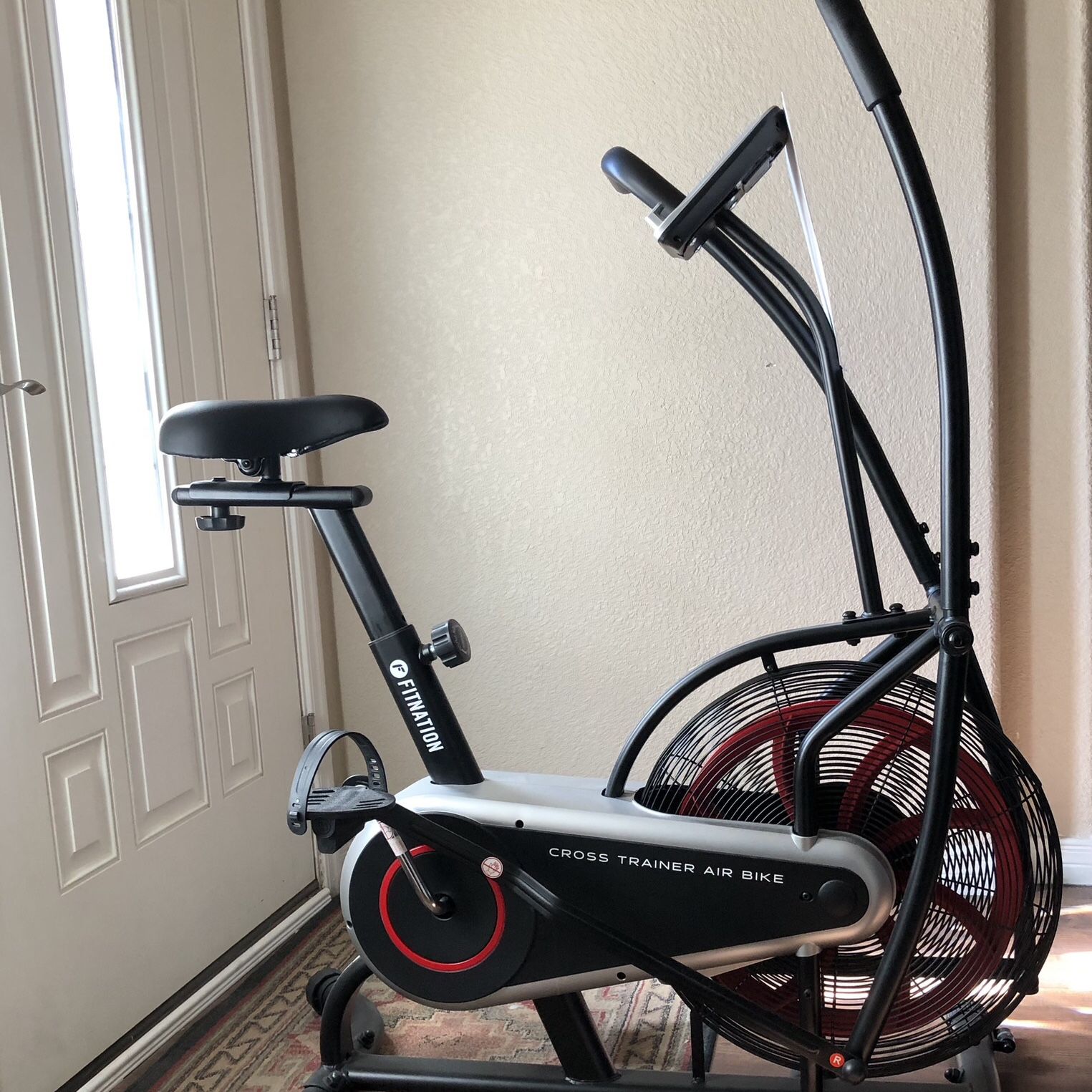 Fitnation cross trainer air bike deals