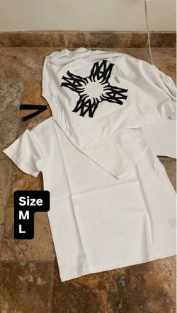 Amiri White Graphic T-Shirt Size M/L