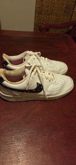 Size 11 - Nike Court Vision Low White Multi Swoosh Model