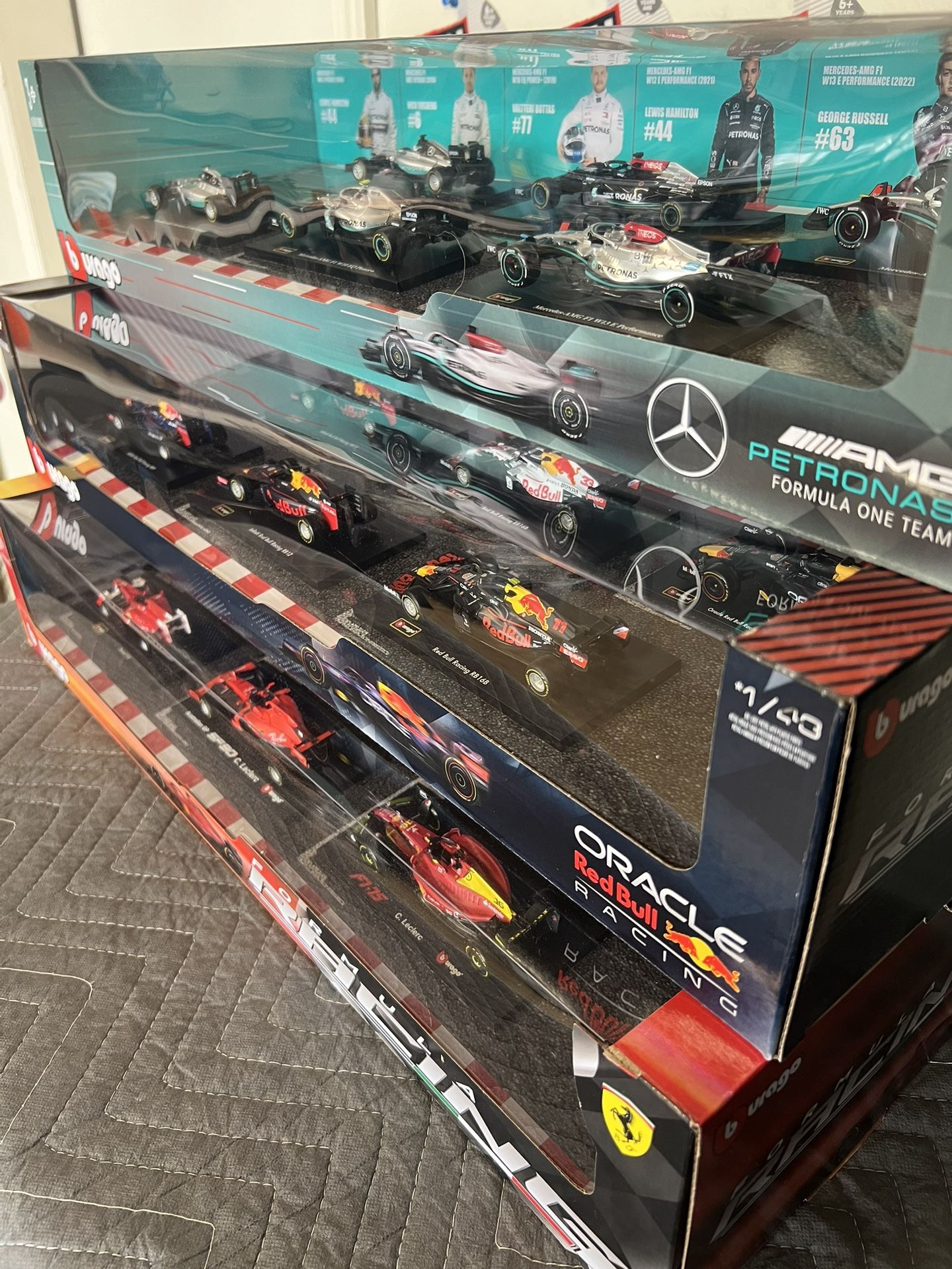 F1 cars
