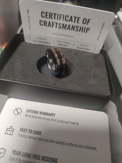 Gentlebands  Custom  Ring Size 11