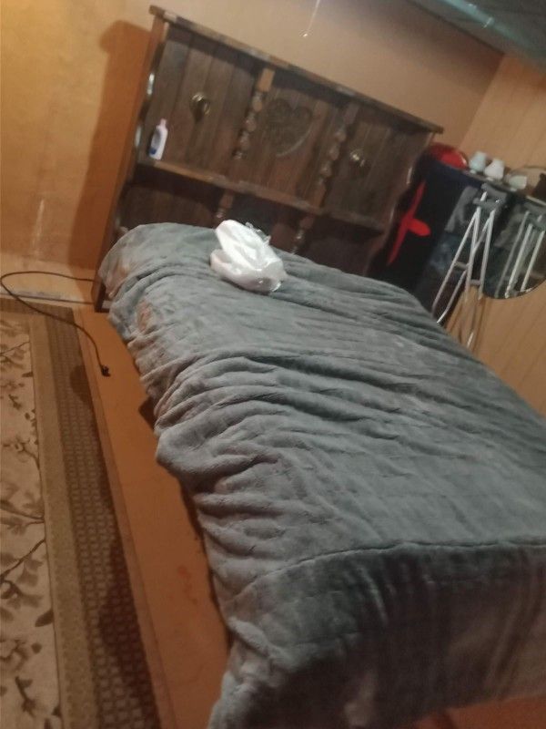 Handmade Wooden Queen Size Bed
