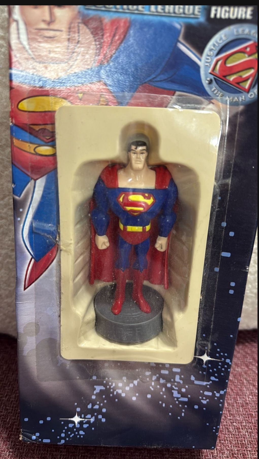 Superman Justice League Figure~ Collectible~New In Box