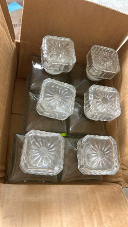 Six Glass decanters Six Glass decanters