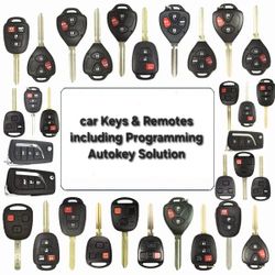 Car Keys abd Remotes