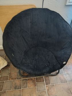Fold black chair