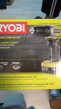 Ryobi drill/driver kit HJP004L