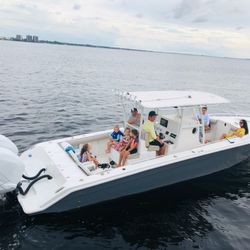 35 foot center console Boat