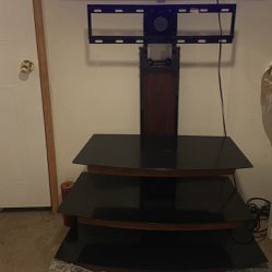Tv Mount With Shelves 