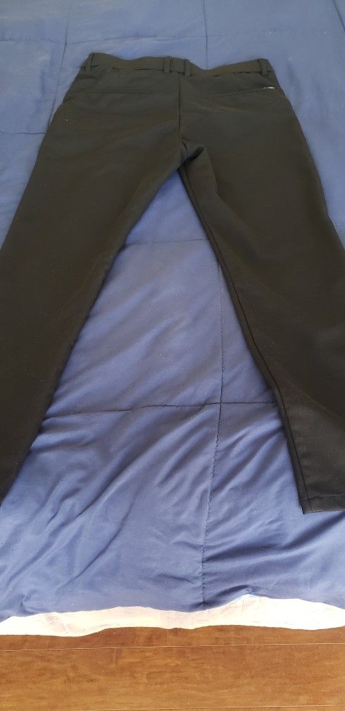 Mens Black Dress Pants 30W X 28L