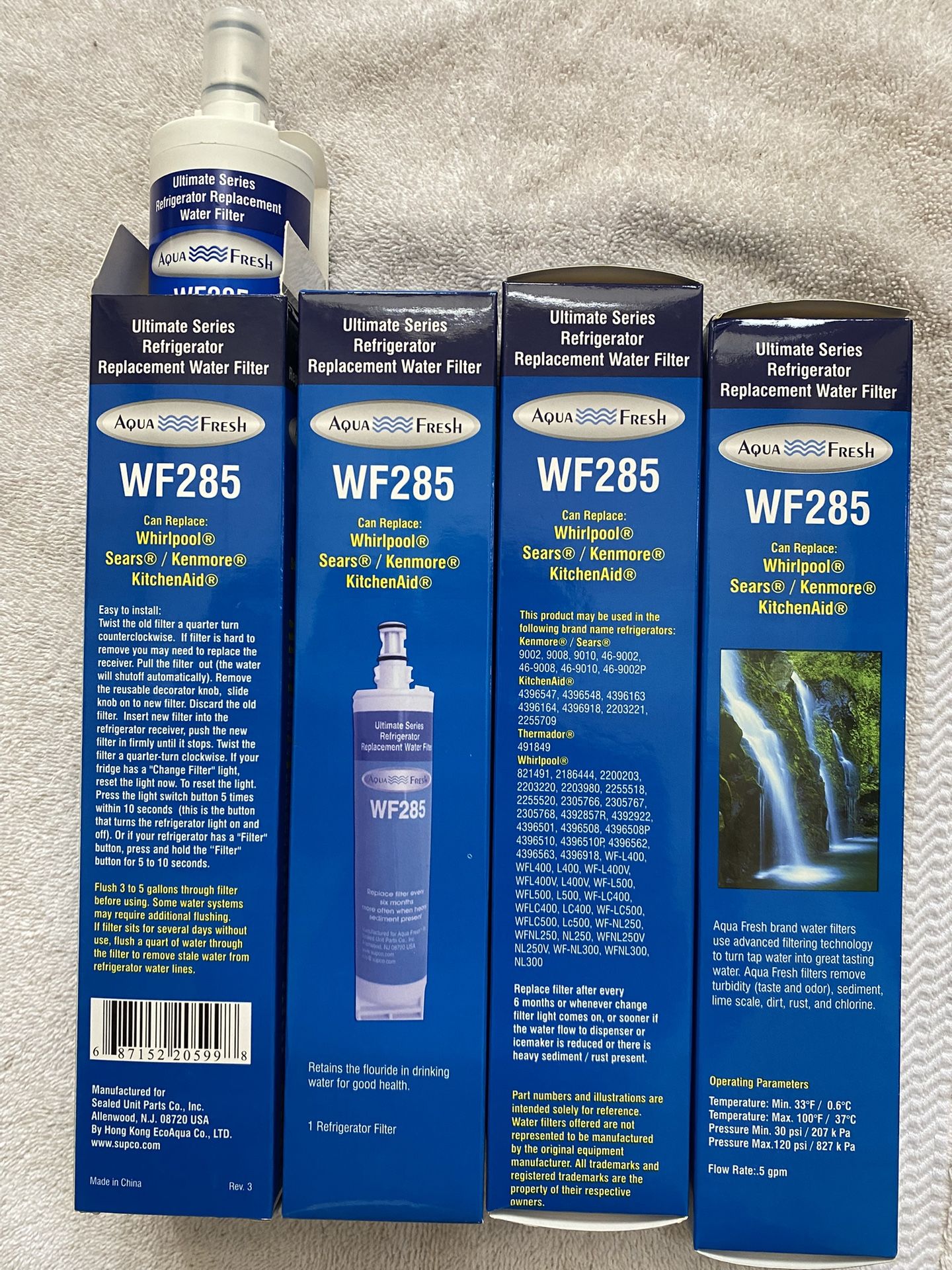 Water Filters Refrigerator Water Filters Whirlpool Ken more Kitchen aid