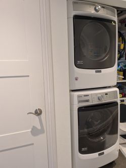 Maytag Front-Load Washer and Dryer Set