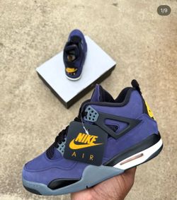 Retro 4 lakers size 7y