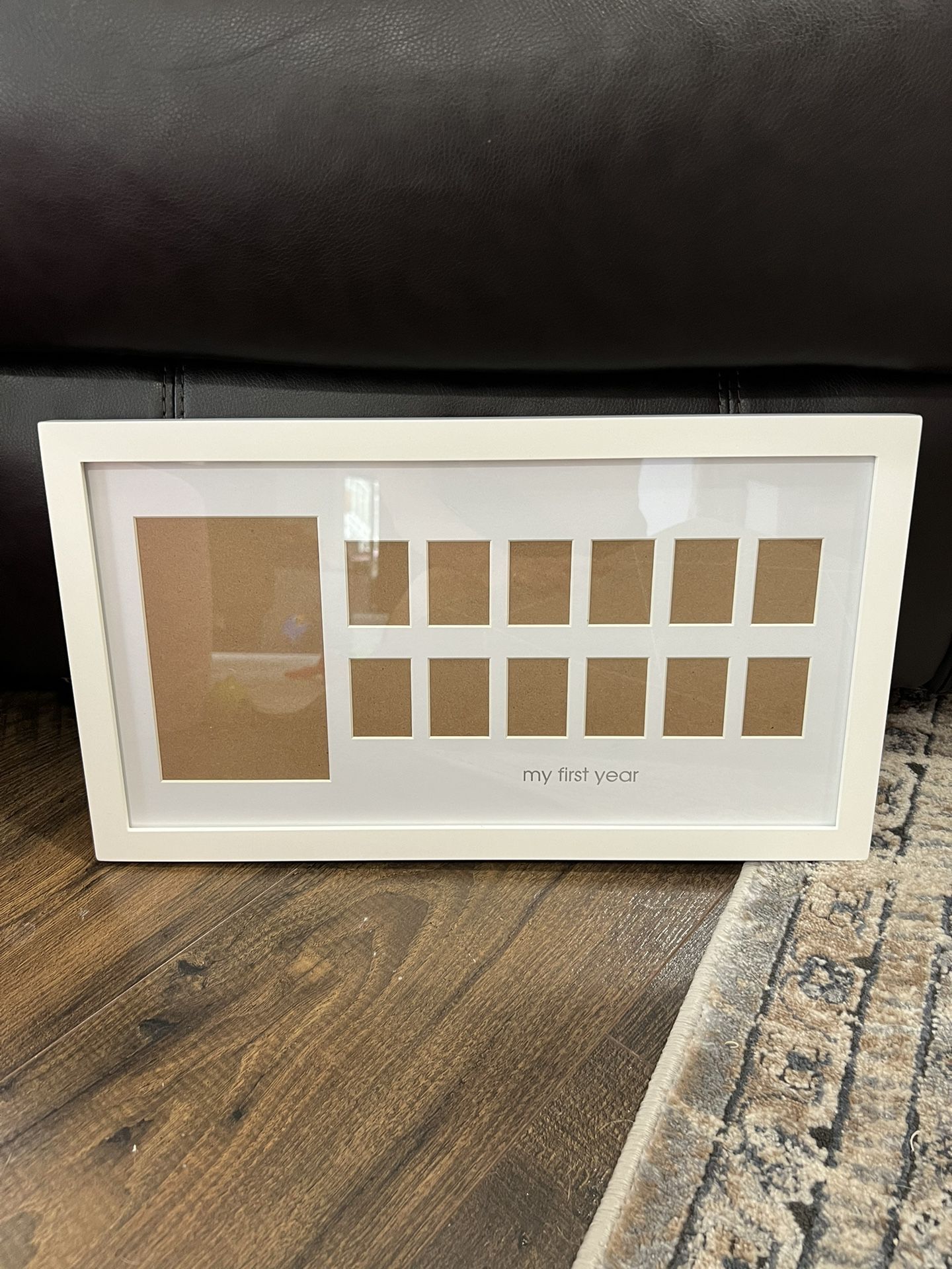 First Year Wood Photo Frame 