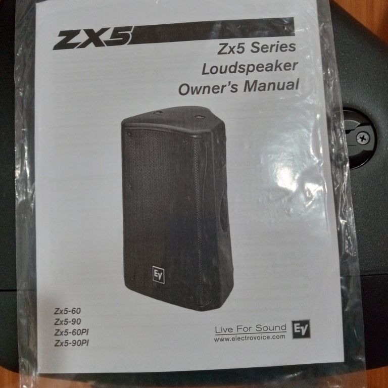 Electro-Voice ZX5-90PI 600W PASSIVE PA SPEAKER-BLACK