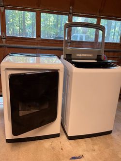 Samsung washer gas dryer set