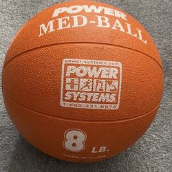 Power Systems 8 Pound Medicine Ball