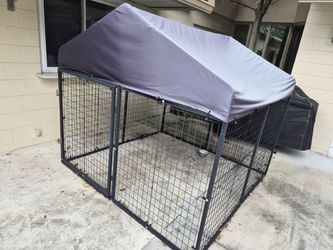 Large Outdoor Dog Kennel with Cover
