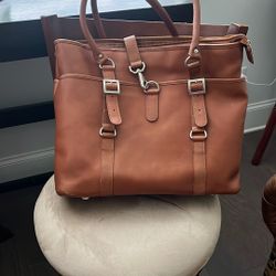 Leather Brief Case Laptop