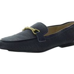 Navy Loafers