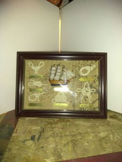 Picture frame of different knots