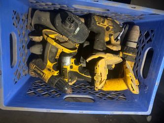 18v dewalt tools and chargers