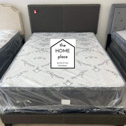 PACKAGE DEAL - QUEEN Big Sale, Brand New Queen Bed Frame WITH MATTRESS AND BOX SPRING In Stock NOW!!