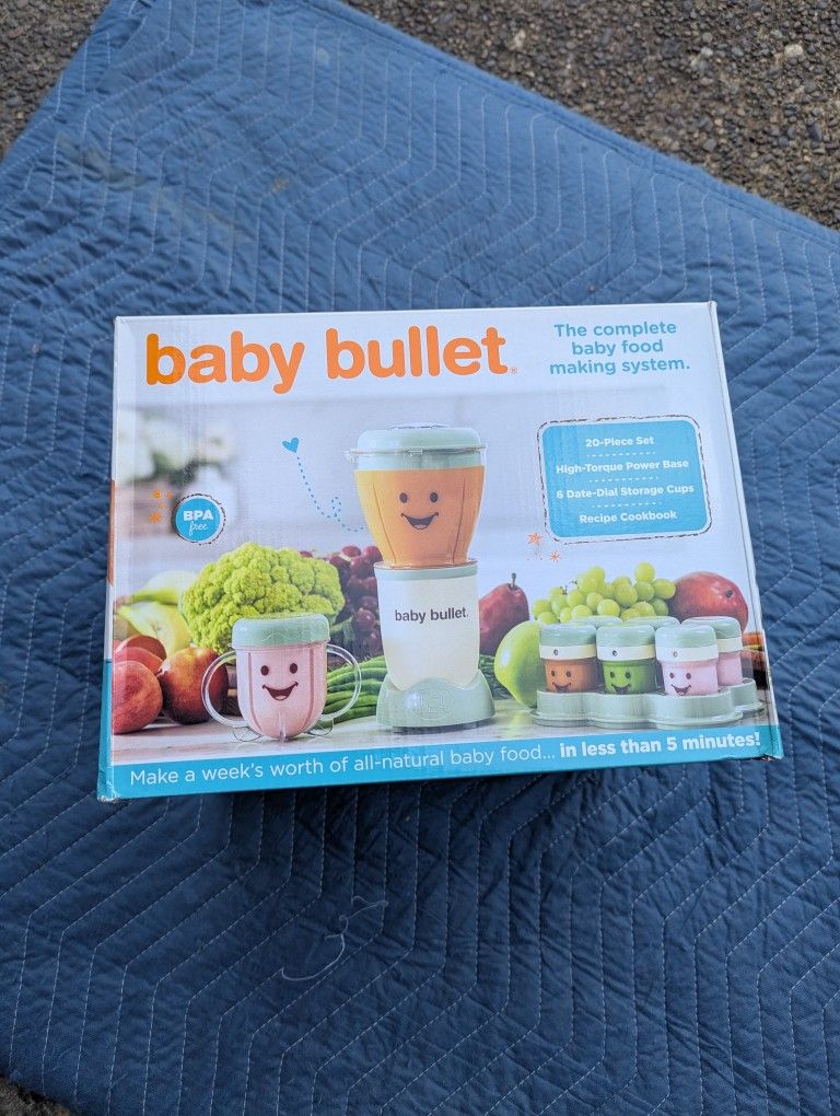 Baby Bullet Baby Food Maker NIB