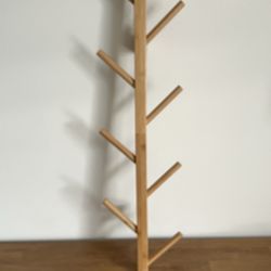 Bamboo Coat rack (wall mount)