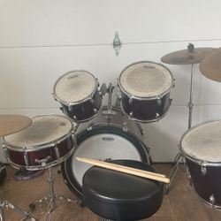 Gretsch Blackhawk Drum 5 Piece Drum Set 