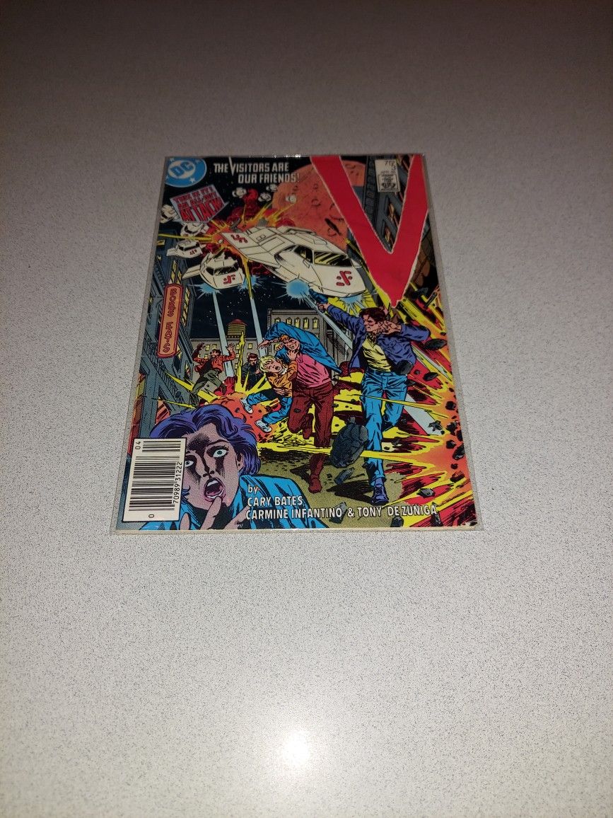 1985 V #3 COMIC BAGGED