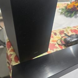 Samsung Soundbar And Subwoofer