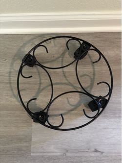 Brand new WOT, metal plant stand with wheels