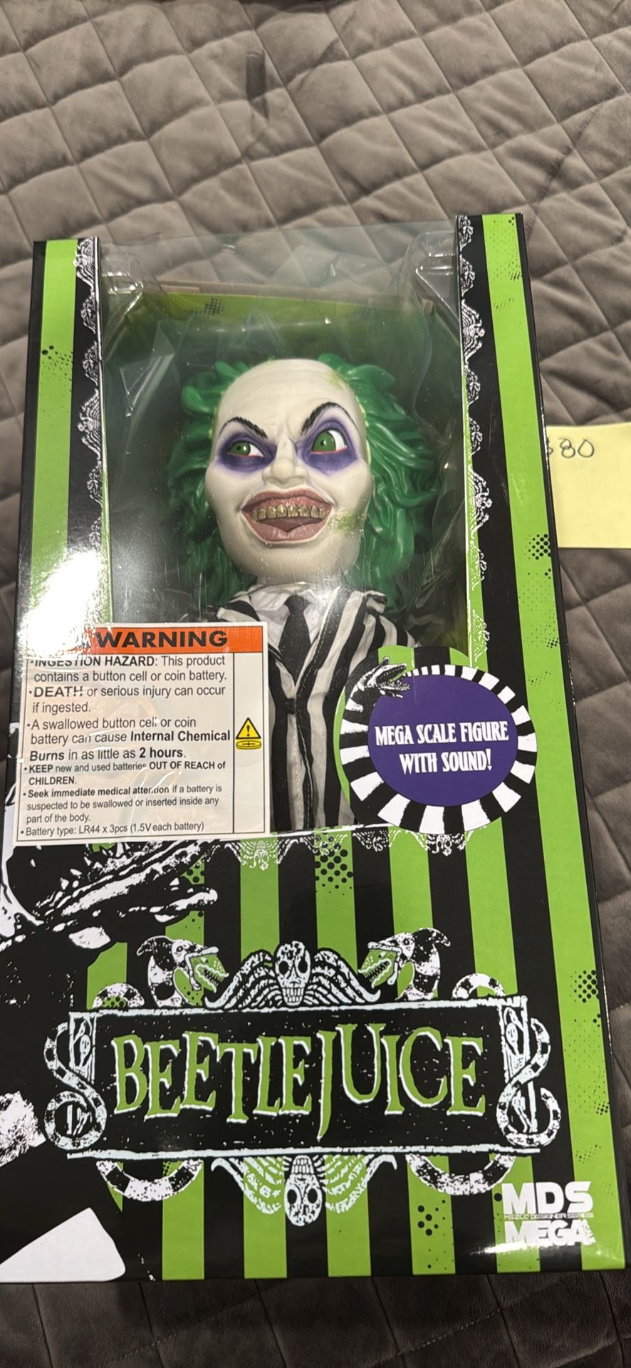 Mezco Beetlejuice talking Doll