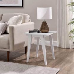New 3 Piece White Solid Wood Coffee & Side Tables Set